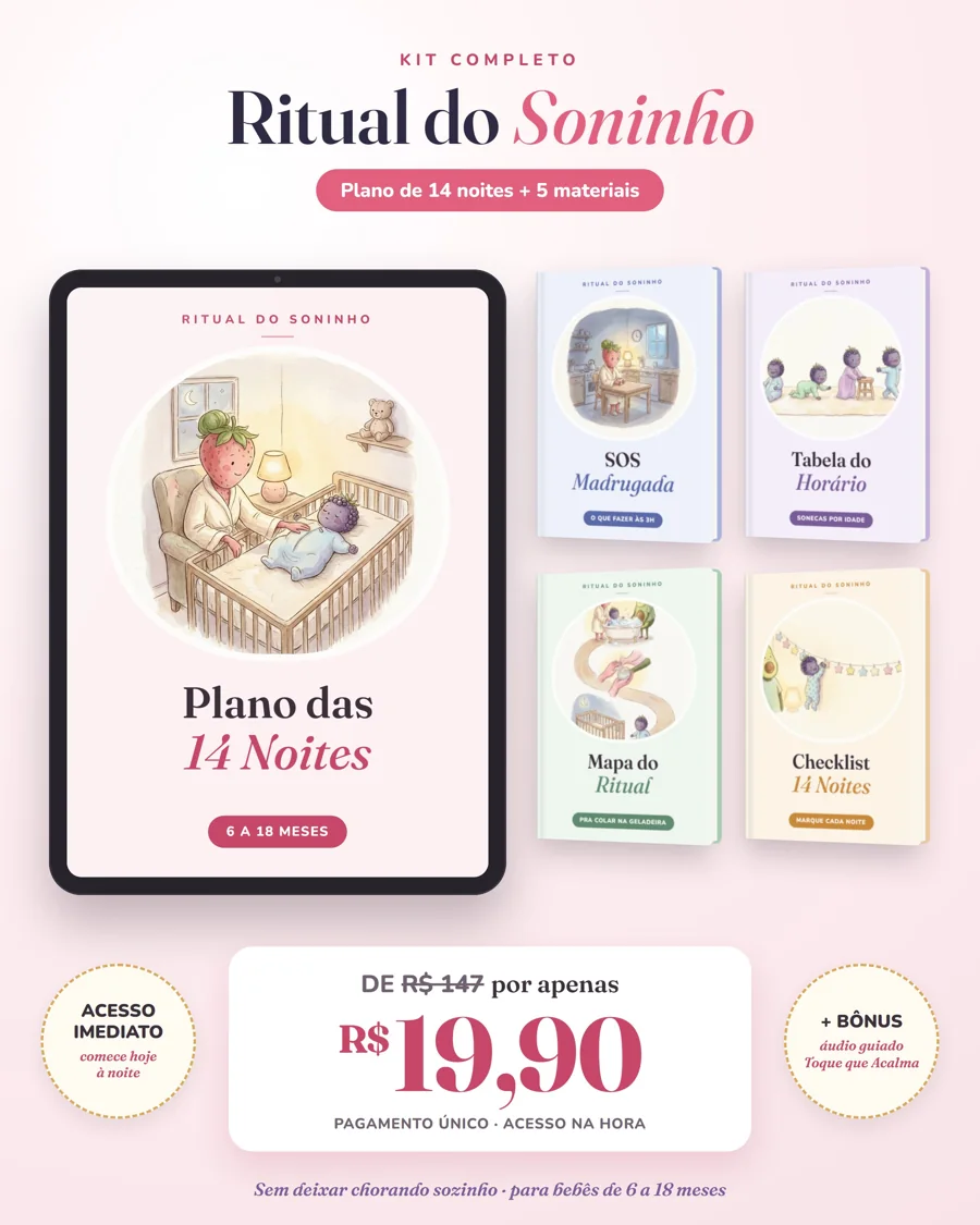 Kit Ritual do Soninho de R$147 por R$19,90